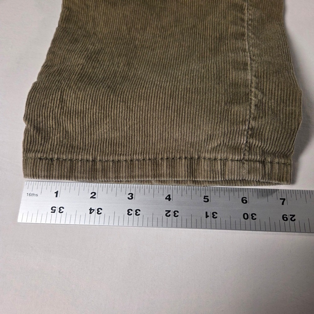 Levi's 511 Men's Slim Fit Corduroy Pants Khaki Green Tan Size 32x32 - Picture 10 of 10